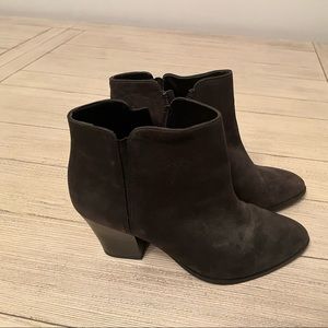 Franco Sarto Leather booties Size 7